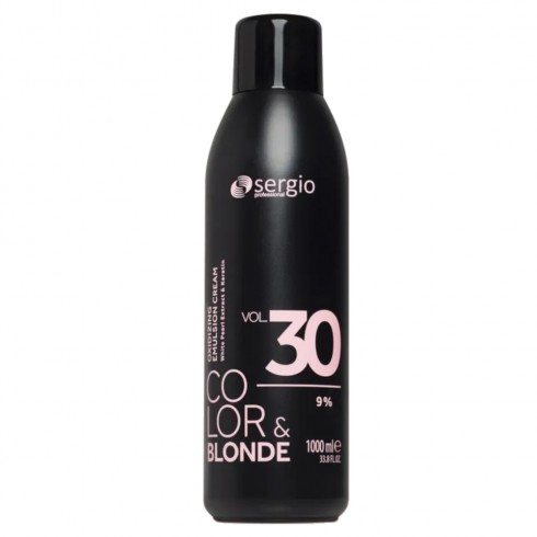 Крем-окислитель COLOR&BLONDE Sergio Professional 9% (30 vol) 1000мл
